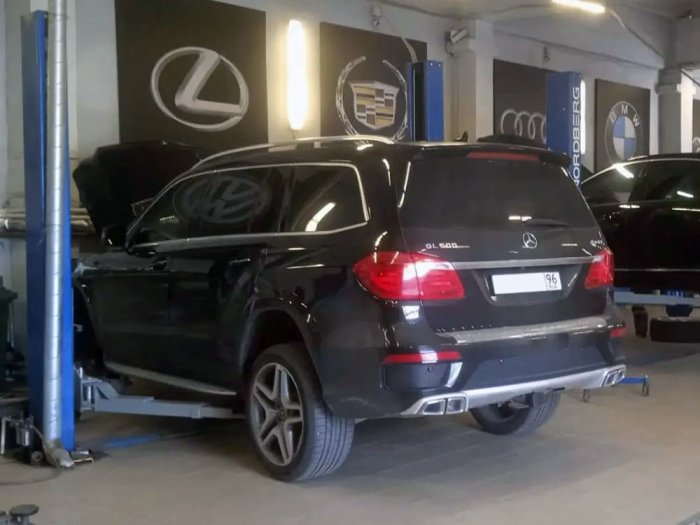 Ремонт и комплексное обслуживание пневмоподвески Mercedes‑Benz GL 500 4MATIC: возвращаем заводской комфорт