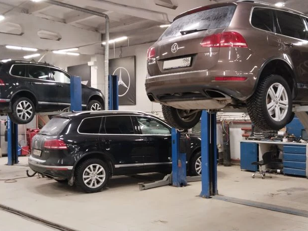 Сегодня в нашем автосервисе — День ремонта Volkswagen Touareg!