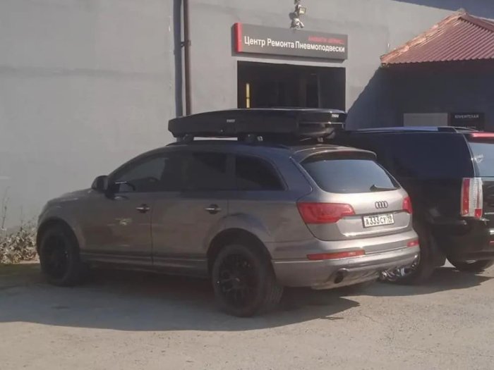Ремонт подвески Audi Q7 первого поколения (кузов 4L)