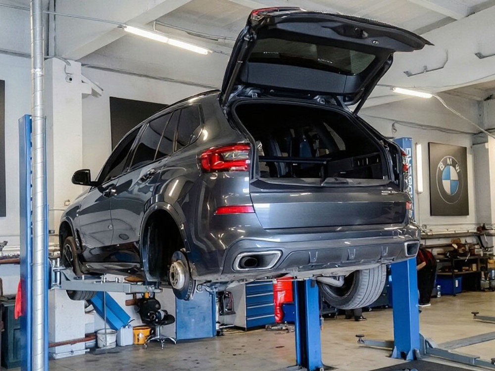 Ремонт пневмоподвески BMW X5 и подготовка к зимнему сезону Ремонт пневмоподвески BMW X5 и подготовка к зимнему сезону