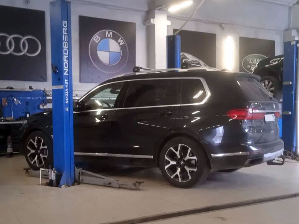 BMW X7: вернули заводской комфорт — заменили пневмобаллоны на задней оси и провели комплексное обслуживание подвески BMW X7: вернули заводской комфорт — заменили пневмобаллоны на задней оси и провели комплексное обслуживание подвески
