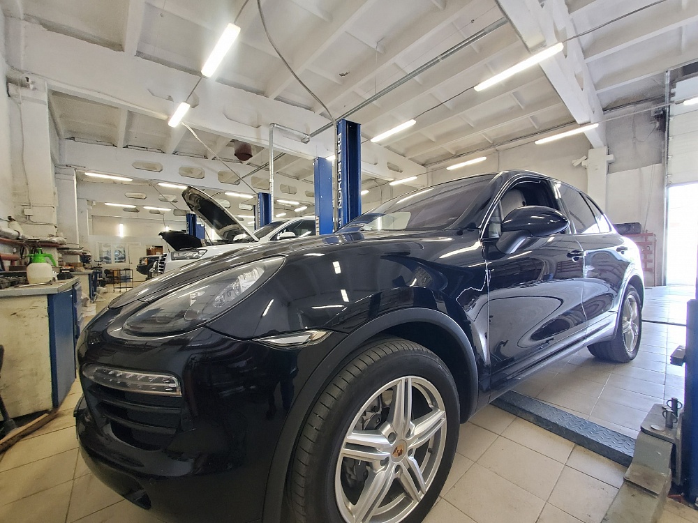 Ремонт и замена пневмобаллонов Porsсhe Cayenne