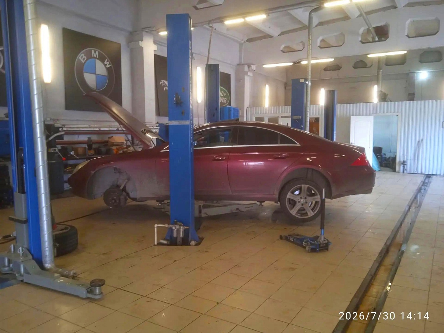 Ремонт и обслуживание подвески Mercedes-Benz CLS500