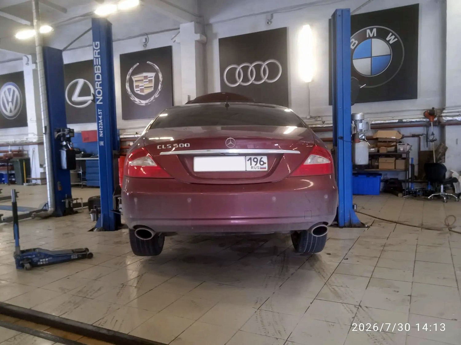 Ремонт и обслуживание подвески Mercedes-Benz CLS500